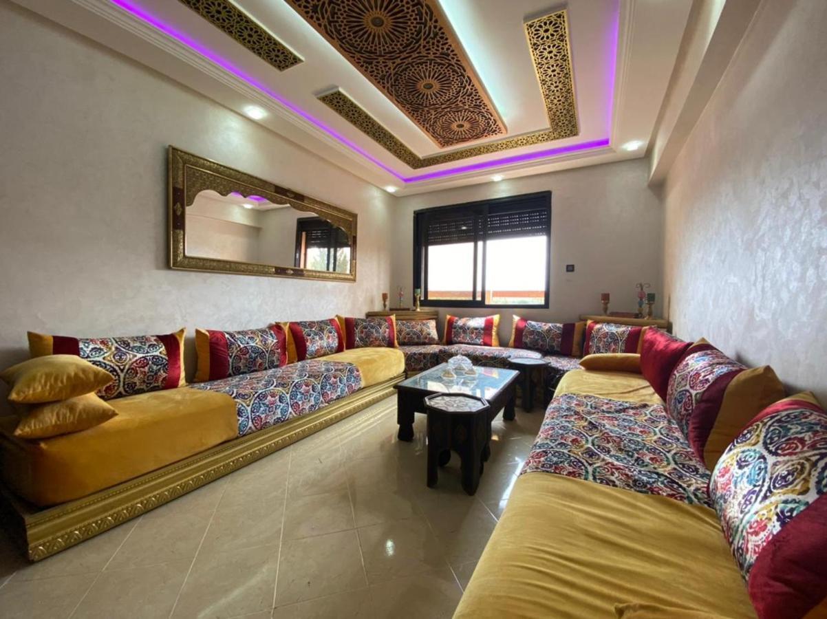 Charmant Logement Avec Parking Residenciel Sans Piscine Apartment Marrakesh Luaran gambar